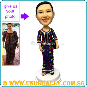 Fully Customized 3D Air Stewardess Figurine